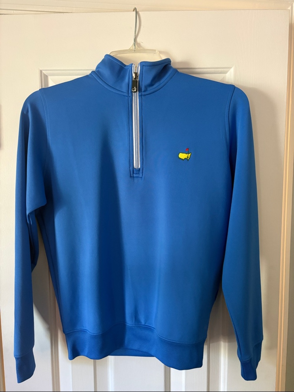 Masters Boys Blue Quarter-Zip Pullover